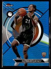 2024 Topps Finest Basketball Rookies Blue /150 Noah Clowney 72/150 Brooklyn #88