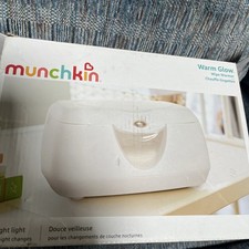 Munchkin Warm Glow Wipe Warmer Baby Diaper Wipes Dispenser Night Light Brand New