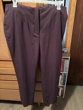 Women  s Maroon Trousers