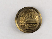 1870s - Ohio State Seal Officer Uniform Button - M2E