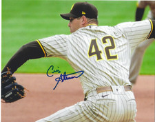 CRAIG STAMMEN Signed 8 x 10 Photo SAN DIEGO PADRES Baseball Free Shipping