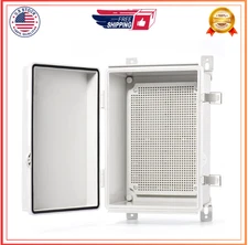 Junction Box IP67 Waterproof Plastic Electrical EnclosureOutdoor 11.2"x7.7"x5.1"