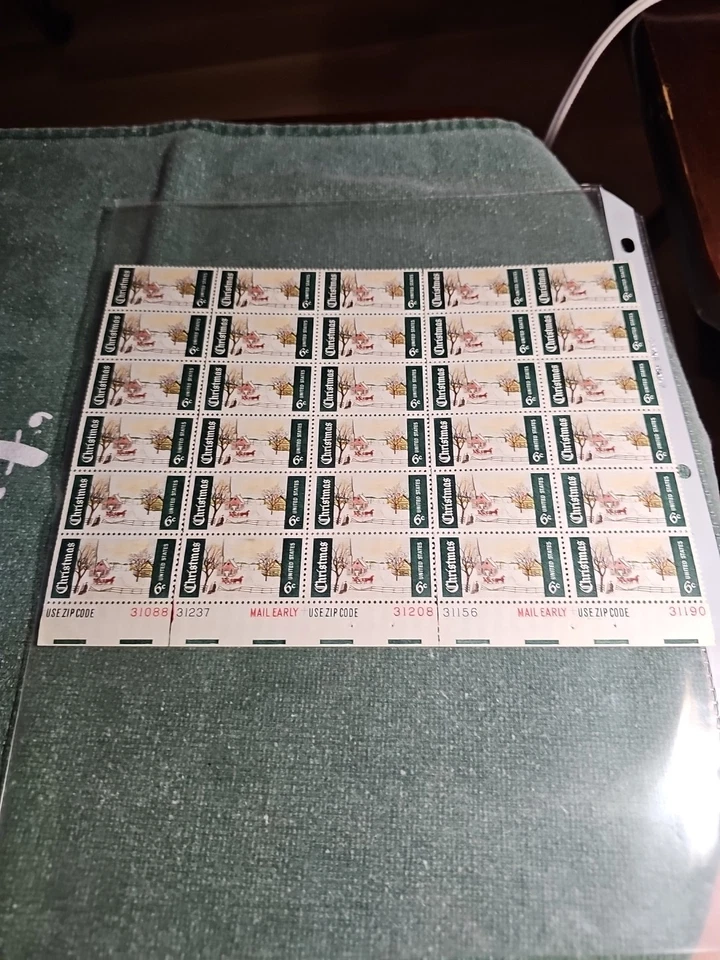 30 estampillas de Navidad 1969 Foto 4 de 4