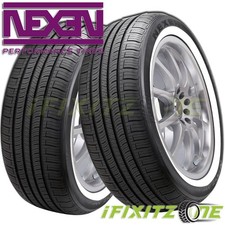 2 Nexen Npriz Ah5 21575r15 100s White Wall All Season Tire 50000 Mile Warranty 2 Nexen Npriz Ah5 21575r15 100s White Wall All Season Tire 50000 Mile Warranty