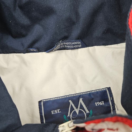 Vintage Members Only Jacket Windbreaker Mens 3X Bomber 90s White - Imagen 3 de 12
