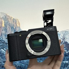 Fujifilm X-M1 16.0MP 16.3MP Digital Camera Body Fujifilm X Series Black Tested