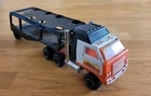 RARE VINTAGE TONKA TOYS PRESSED STEEL TRUCK & CAR TRANSPORTER TRAILER