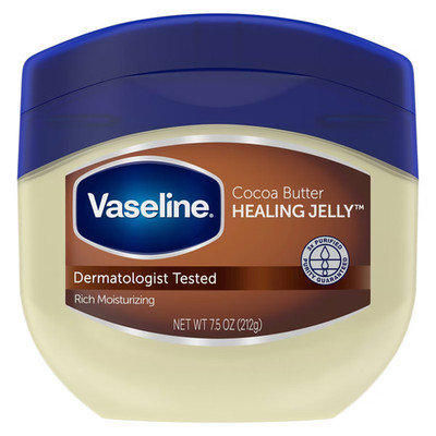 Vaseline Original Cocoa Butter Moisture Petroleum Jelly Skin Protectant 7.5oz