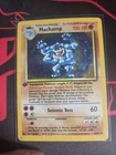 1st Edition Holo Machamp 1999 Base Set Pokemon Card 6/102