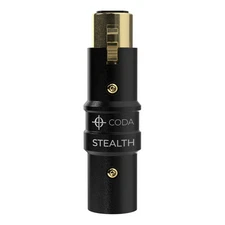 Coda MB-Stealth in-Line Microphone Preamp Mic Gain Booster for Dynamic and Ri...