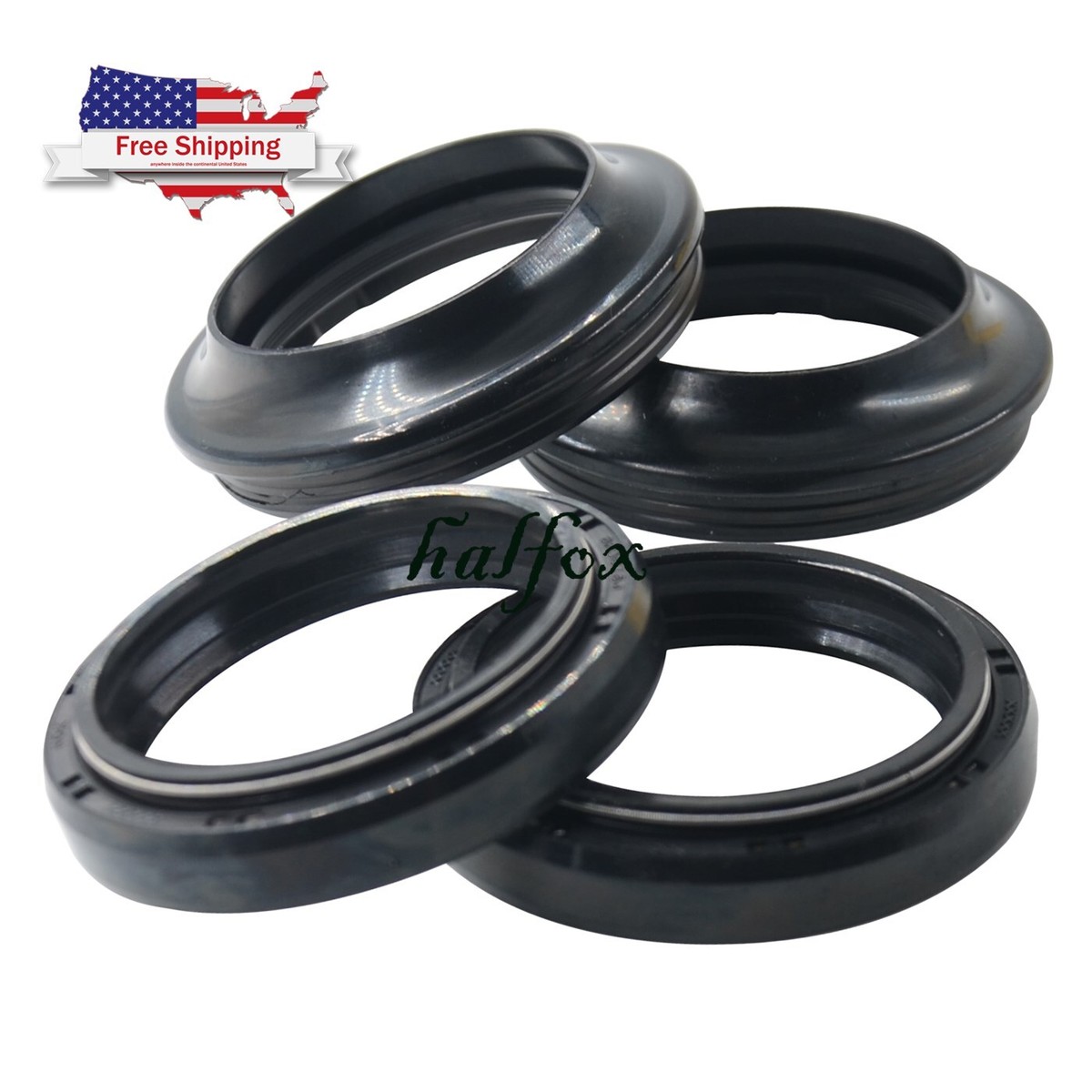 US Fork Dust Oil Seals Kit for Ninja ZX9R ZX7R ZX6R Z750 VULCAN S