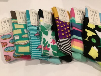 Two Left Feet Sock Co - Unisex Sock - 21 Styles to Choose From - NWT- Free Ship