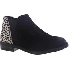 Clarks Womens Demi 2 Beat Black Calf Hair Booties Shoes 6 Medium (B,M) BHFO 1698