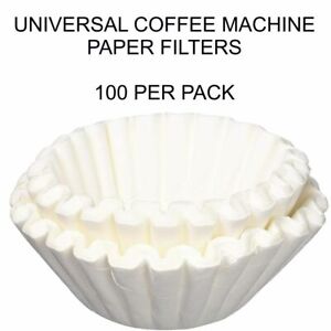 Universal Máquina Cafetera 200mm Filtros Papel Para Más Plano Inferior Embudos