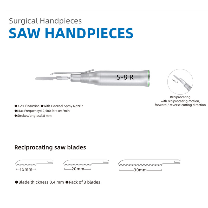 Dental Oral Bone Surgical Reciprocating/Oscillating/Sagittal Saw for W&H Motor