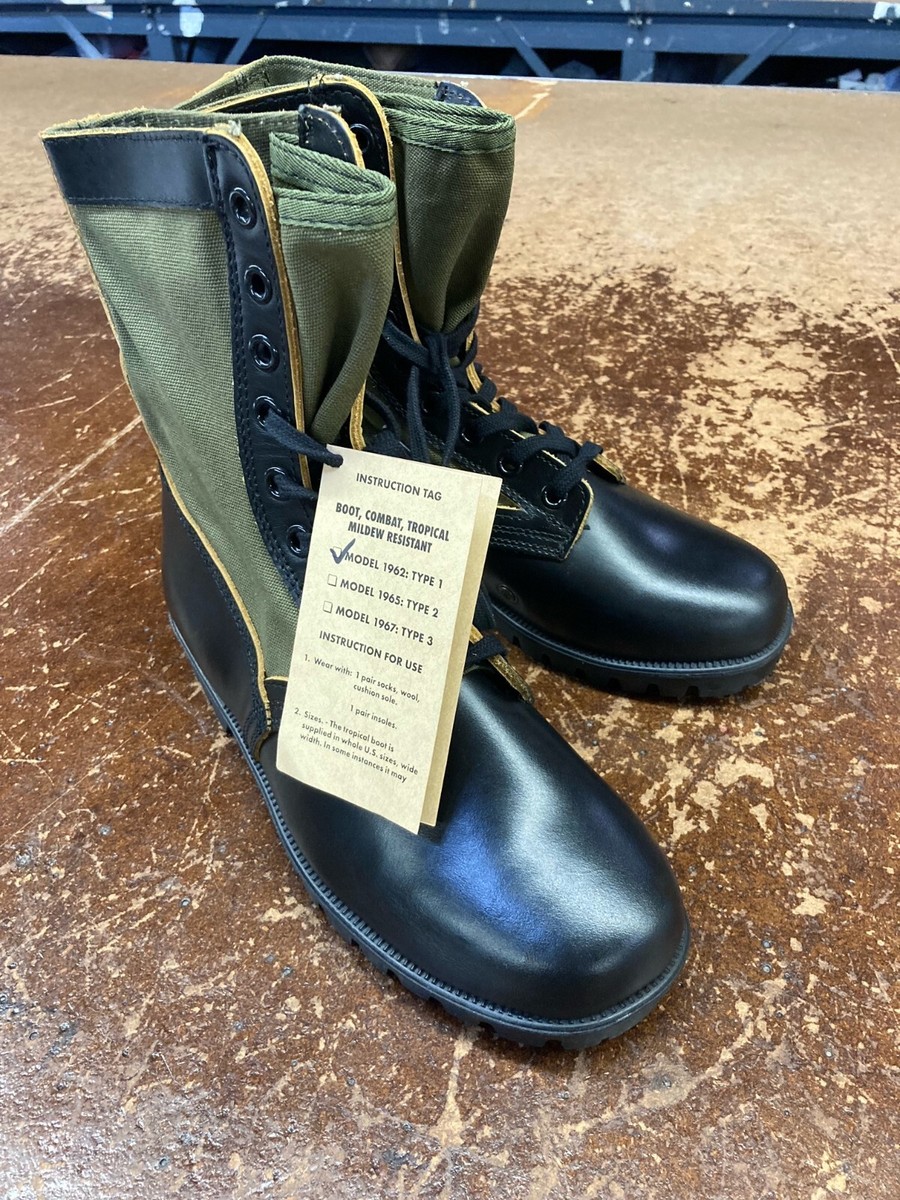 Vietnam Jungle Boots 1st Pattern Size 9 | eBay