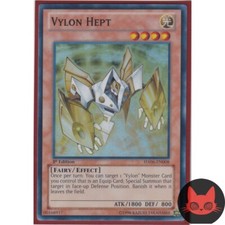 Yugioh Vylon Hept HA06-DE008 Super Rare 1. Auflage NM