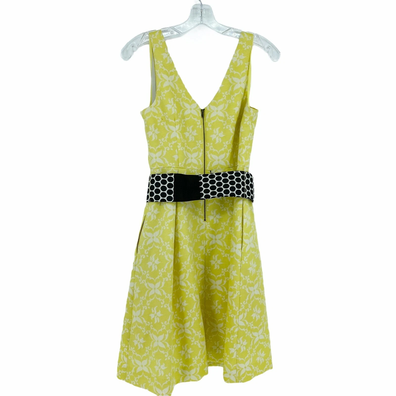 Abito donna Moulinette Soeurs taglia 4 Vetements senza maniche aderente e svasato rimovibile