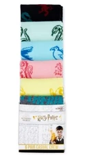 Harry Potter  Bio World  NEW♈Men's 6 pack Casual Crew socks size fits 8-12