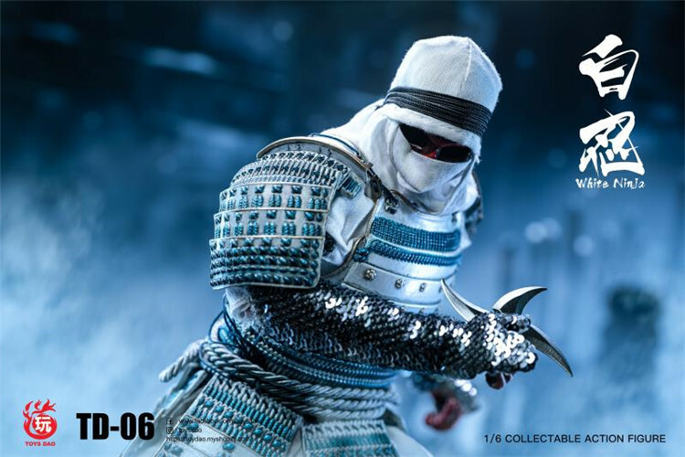 TOYSDAO TD-06 Japan White Samurai 1/6 Scale Action Figure Model