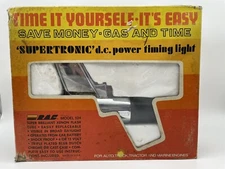 d.c. Supertronic Power Timing Light With Box Model 524 Vintage Car Repair Tools