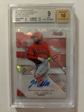 2017 Bowman's Best Atomic Refractor /25 Jo Adell Autograph Auto RC BGS 9 RC *
