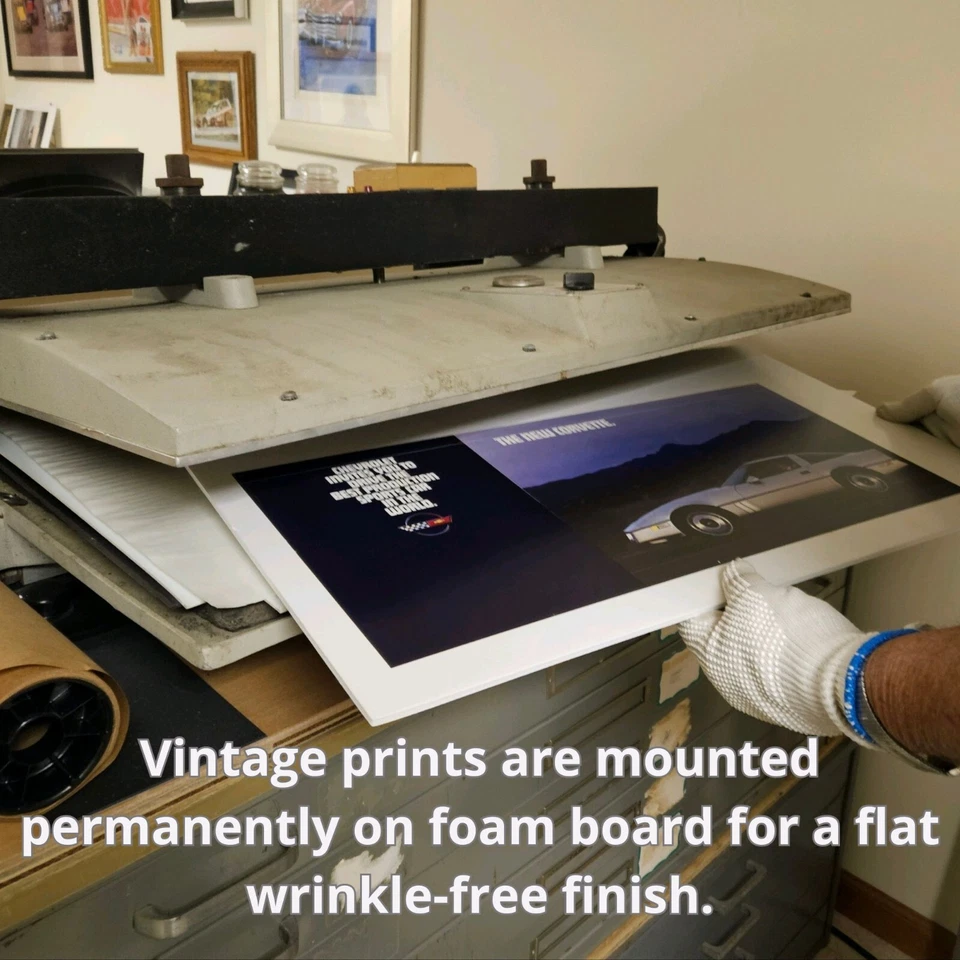 Anuncio Camaro 1982 vintage - enmarcado 12x15 clásico coche impresión garaje hombre decoración cueva Foto 3 de 4