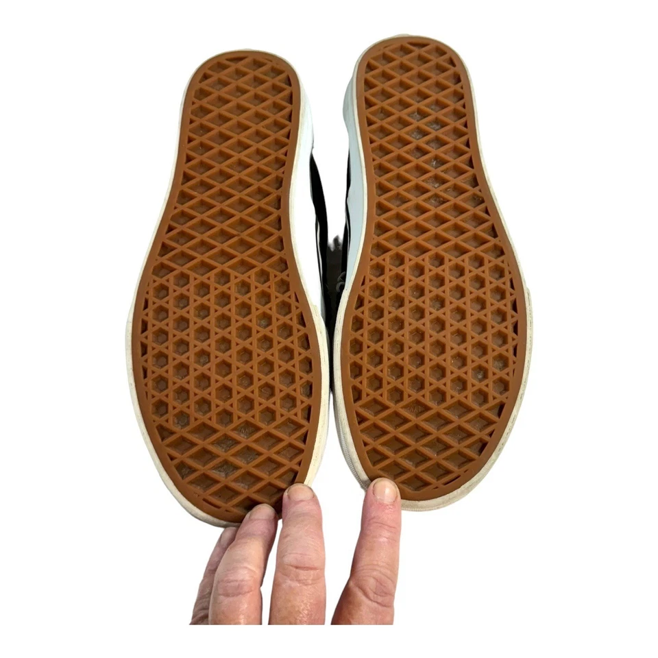 Zapatilla deportiva sin cordones VANS OFF THE WALL 508731 a cuadros lentejuelas para mujer 5,5 Foto 4 de 4