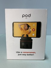 Pivo Pod One Pod Red with Remote Control - Auto Tracking Smartphone Pod - Hand