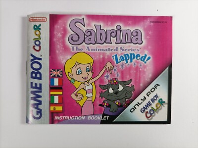 Sabrina the animated  Series Zapped Gameboy Color nur Spielanleitung #529