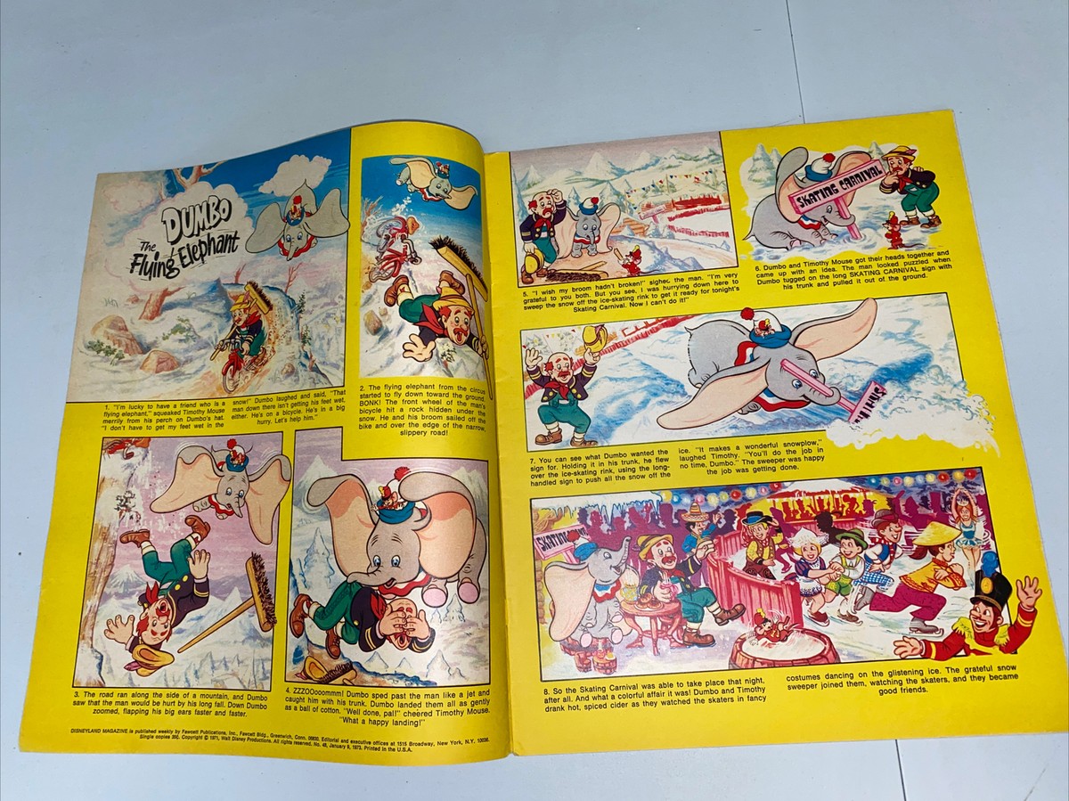 mickey magazine（ドナルド） August 14, 1973 No 74 Disneyland