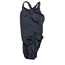 NWT Women’s Dolfin Racerback Swimsuit, One Piece, Black, Size Xs New