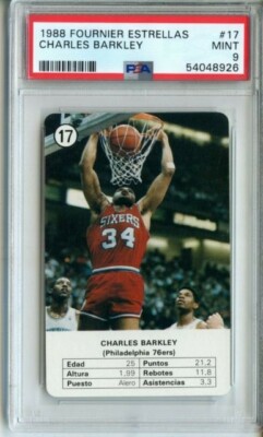 Pack De Cartes FOURNIER 1988 – Magic Johnson – PSA 9 (GEM MINT) – Vintage Scellé