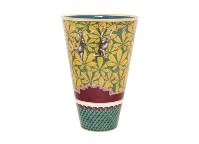 Richard Ginori Totem - Monkey Totem Vase H 30.5Cm Porcelain Ginori