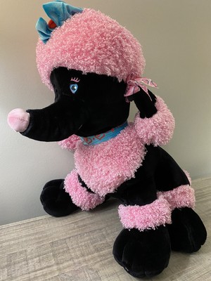 large stuffed poodle