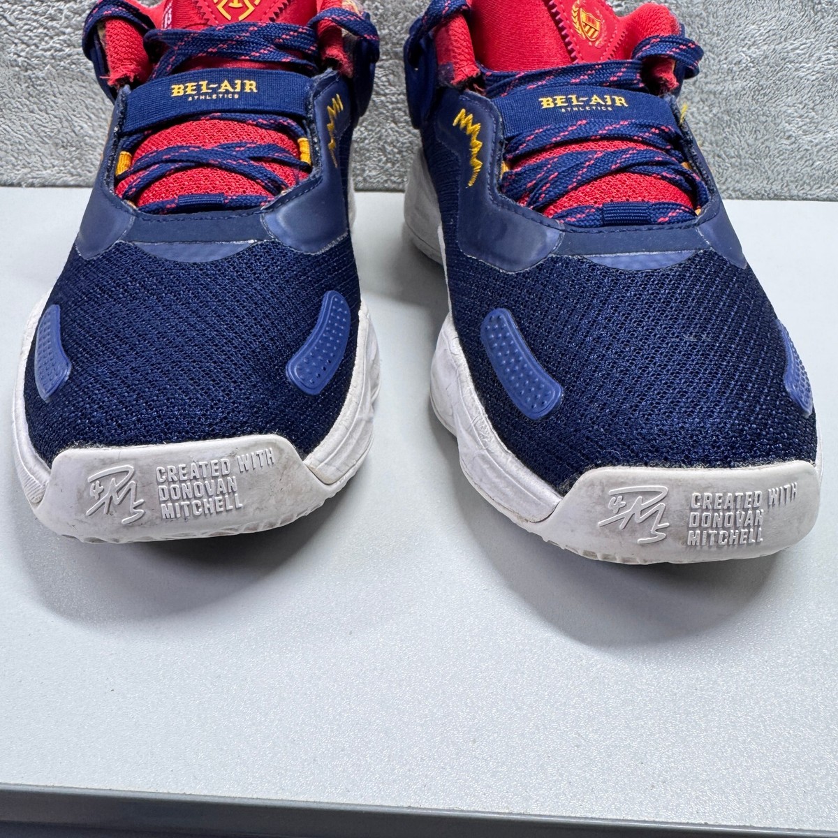 ABCドール3 Adidas D.O.N. Issue 3 J Bel-Air Size 7 Dark Blue/ Red Youth