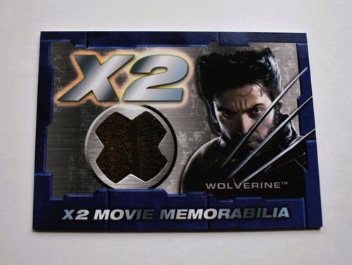 2003 X-MEN UNITED MOVIE MEMORABILIA COSTUME  Chase Card WOLVERINE - RARE - Picture 1 of 1