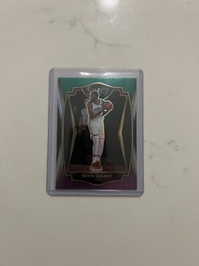 2020-21 Select Premier Level Kevin Durant Green White Purple Prizm #101 Nets