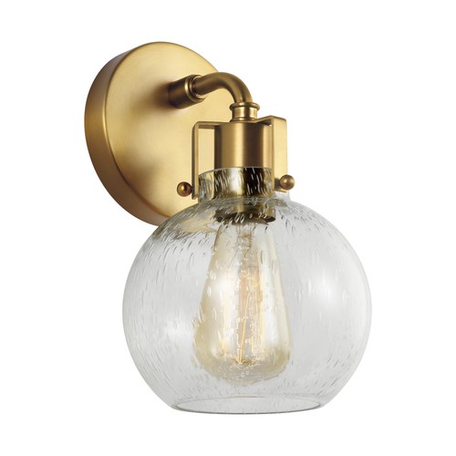 Visual Comfort Studio Clara Wall Sconce in Burnished Brass by Sean Lavin