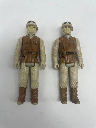 Star Wars 1980 Hoth Rebel Trooper Soldier Action Figure Kenner Hong Kong Lot