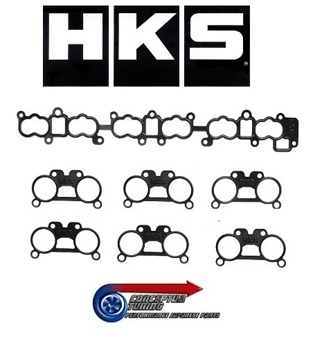 Uprated HKS Metal Intake & Throttle Body Gasket Set - For R32 GTR RB26DETT