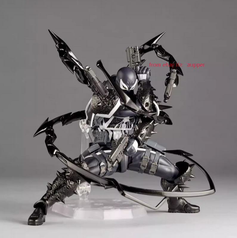 REVOLTECH INGAM PLUS スパイク17専用様 Perfect Kaiyodo Agent Venom Revoltech 17cm deluxe Action Figure