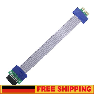 Flexible PCI Express Riser Card Extender Extension Cable PCIe 1X to 1X Converter