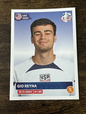 2024 COPA AMERICA USA Panini Sticker #USA16 GIO REYNA USA S3362