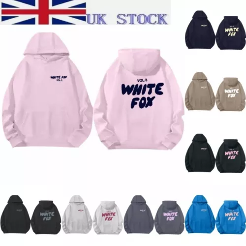 Women Girls Black ⭐Fox ⭐Hoodie Hooded Sweatshirt Pullover Casual Sports Tops - Picture 2 of 31