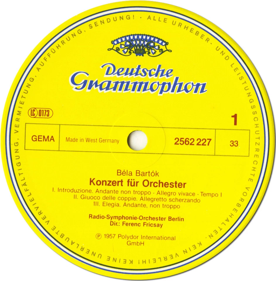 5LP DGG Box BARTOK Violin & Piano Concertos String Music etc FRICSAY VARGA ANDA - Image 3 of 3