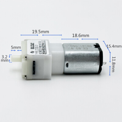 Mini 030 Air Pump DC 3V Wrist Sphygmomanometer Inflation Pressure Diaphragm Pump