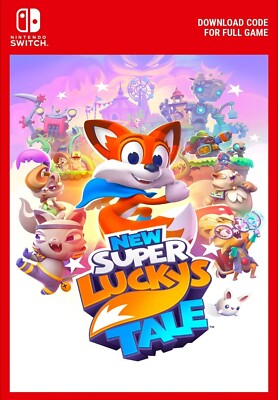 NEU SUPER LUCKY S TALE NINTENDO SWITCH FULL GAME KEY