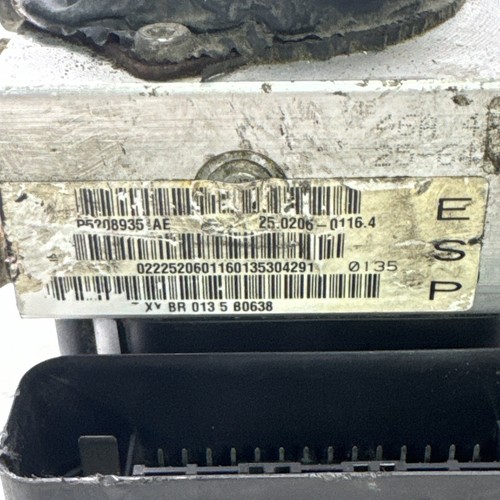 2005 Jeep Grand Cherokee AT ABS Antilock pump brake module OEM P52089351AE - Picture 2 of 12