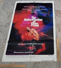 The REINCARNATION OF PETER PROUD - ©1975 - MOVIE POSTER  27 X 41 - listing #8637